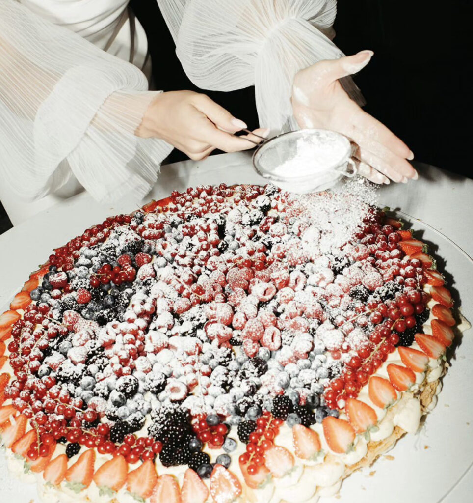 Mille foglie wedding cake