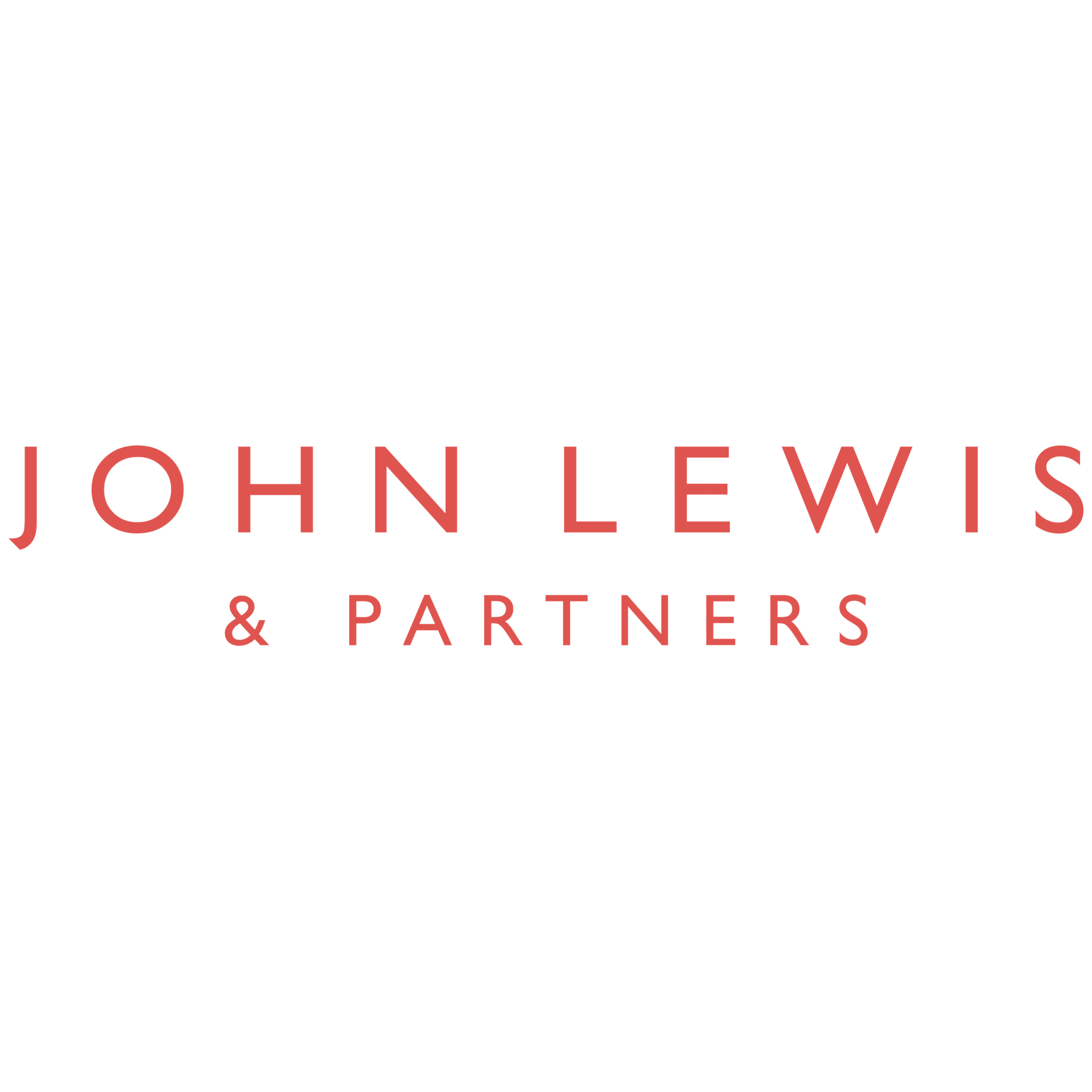 John Lewis & Partners logo in red