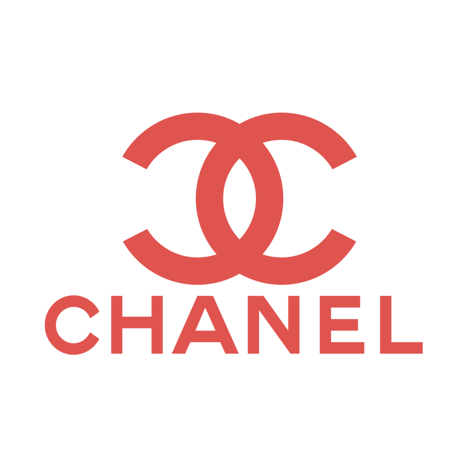 Chanel Logo in Red