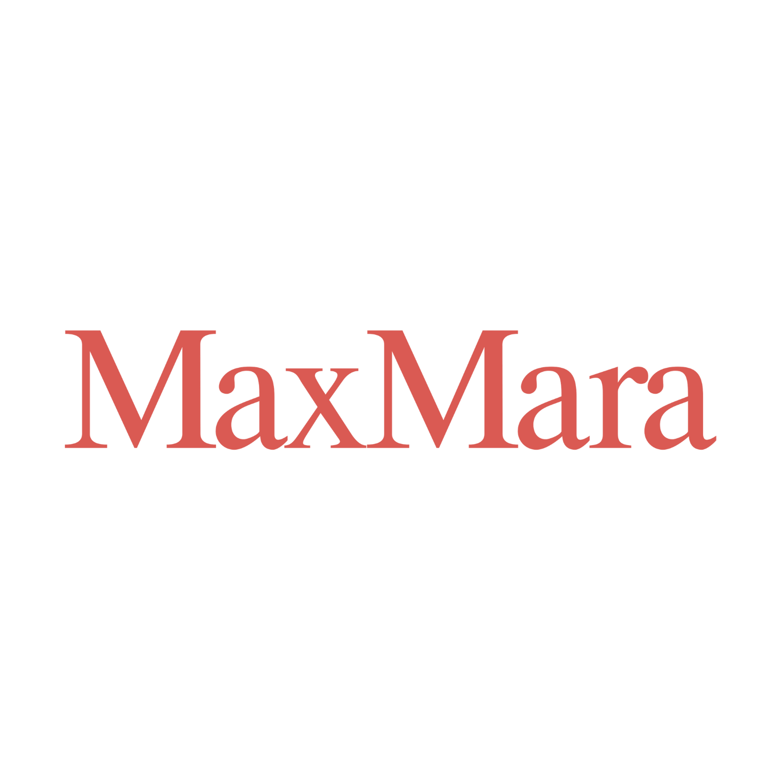 MaxMara Logo in Red